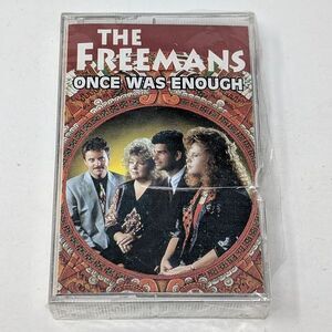 The Freemans Once Was Enough Vintage Cassette Tape Christian‎ Gospel Music Album